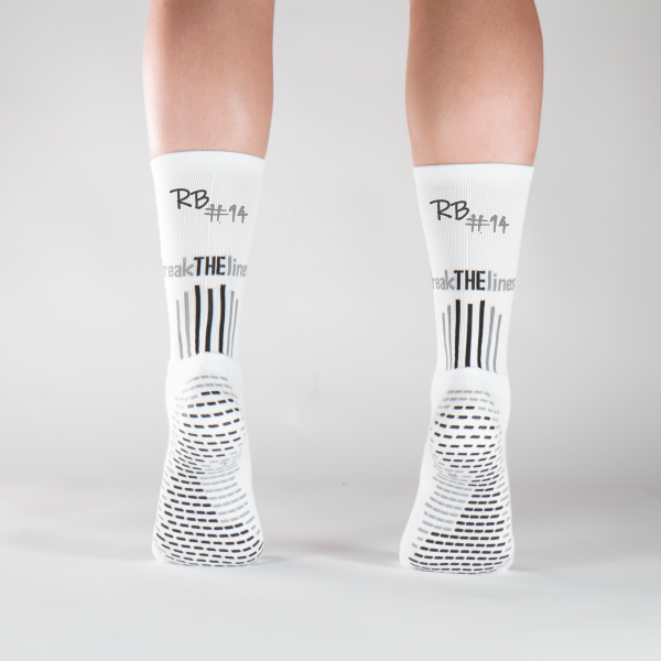 breakTHElines customization ID grip socks